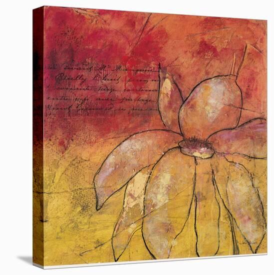 Scripted Bloom 4-Jane Bellows-Stretched Canvas