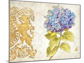 Scripted Hydrangea-Chad Barrett-Mounted Art Print