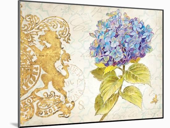 Scripted Hydrangea-Chad Barrett-Mounted Art Print