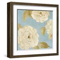 Scripted Poetic Peonies II-Lanie Loreth-Framed Art Print