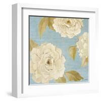 Scripted Poetic Peonies II-Lanie Loreth-Framed Art Print