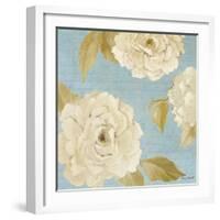 Scripted Poetic Peonies II-Lanie Loreth-Framed Art Print