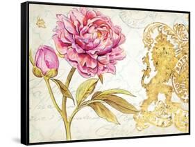 Scripted Rose-Chad Barrett-Framed Stretched Canvas