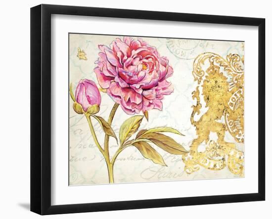 Scripted Rose-Chad Barrett-Framed Art Print