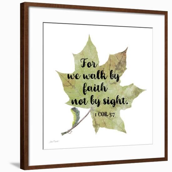 Scripture Leaf-A-Jean Plout-Framed Giclee Print