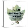 Scripture Leaf-B-Jean Plout-Stretched Canvas