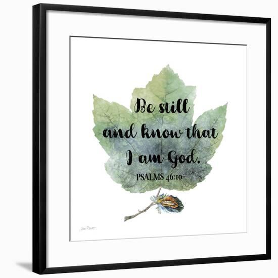 Scripture Leaf-B-Jean Plout-Framed Giclee Print