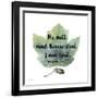 Scripture Leaf-B-Jean Plout-Framed Giclee Print