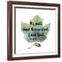 Scripture Leaf-B-Jean Plout-Framed Giclee Print