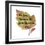 Scripture Leaf-C-Jean Plout-Framed Giclee Print