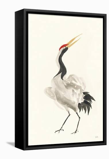 Scroll Crane I Warm-Chris Paschke-Framed Stretched Canvas