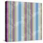 Scroll Stripe Grey-Bill Jackson-Stretched Canvas