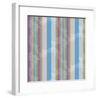 Scroll Stripe Grey-Bill Jackson-Framed Giclee Print