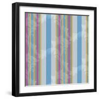 Scroll Stripe Grey-Bill Jackson-Framed Giclee Print