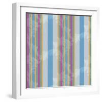 Scroll Stripe Grey-Bill Jackson-Framed Giclee Print