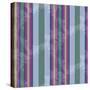 Scroll Stripe Periwinkle-Bill Jackson-Stretched Canvas