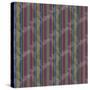 Scroll Stripe Plum-Bill Jackson-Stretched Canvas