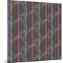 Scroll Stripe Plum-Bill Jackson-Mounted Giclee Print