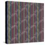 Scroll Stripe Plum-Bill Jackson-Stretched Canvas