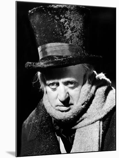 Scrooge, (AKA a Christmas Carol), Alastair Sim, 1951-null-Mounted Photo