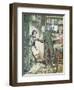 Scrooge and Bob Cratchit, from Dickens' 'A Christmas Carol'-Arthur Rackham-Framed Giclee Print