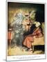 Scrooge and The Ghost of Marley, from Dickens' 'A Christmas Carol'-Arthur Rackham-Mounted Giclee Print