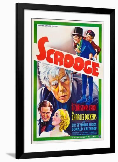 Scrooge-null-Framed Art Print