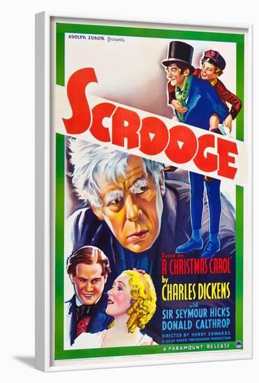 Scrooge-null-Framed Art Print