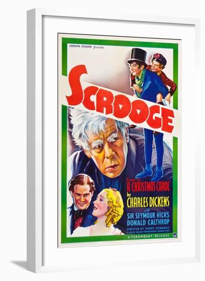 Scrooge-null-Framed Art Print