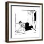 Scrubbing the Floor-Sven Ulrich-Framed Giclee Print