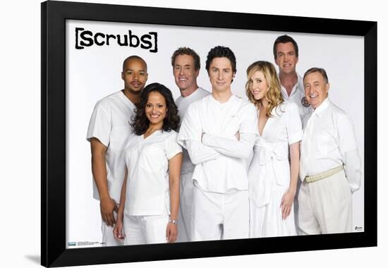 Scrubs - One Sheet-Trends International-Framed Poster