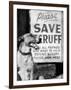 Scruff Beside a Placard Place Outside Home, Asking Friends to Add Signatures to the Petition-null-Framed Photographic Print