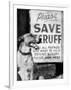 Scruff Beside a Placard Place Outside Home, Asking Friends to Add Signatures to the Petition-null-Framed Photographic Print