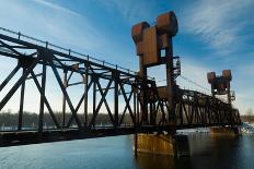 Lift Bridge at Night-Scruggelgreen-Photographic Print