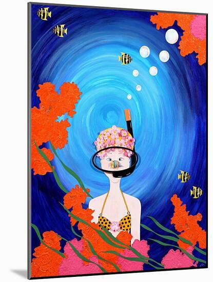 Scuba Diva, 2008-Jenny Barnard-Mounted Giclee Print