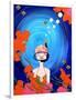 Scuba Diva, 2008-Jenny Barnard-Framed Giclee Print