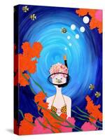 Scuba Diva, 2008-Jenny Barnard-Stretched Canvas