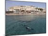 Scuba Divers Enjoy the Clear Red Sea Waters at Sharks Bay, Sharm El-Sheikh, Sinai South, Egypt-Stuart Forster-Mounted Photographic Print