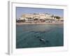 Scuba Divers Enjoy the Clear Red Sea Waters at Sharks Bay, Sharm El-Sheikh, Sinai South, Egypt-Stuart Forster-Framed Photographic Print