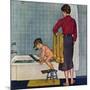 "Scuba in the Tub", November 29, 1958-Amos Sewell-Mounted Giclee Print