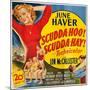 Scudda Hoo! Scudda Hay!, Left: June Haver, 1948-null-Mounted Art Print