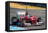 Scuderia Ferrari F1, Fernando Alonso, 2012-viledevil-Framed Stretched Canvas