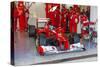 Scuderia Ferrari F1, Fernando Alonso, 2012-viledevil-Stretched Canvas
