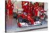 Scuderia Ferrari F1, Fernando Alonso, 2012-viledevil-Stretched Canvas