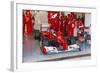 Scuderia Ferrari F1, Fernando Alonso, 2012-viledevil-Framed Photographic Print