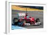 Scuderia Ferrari F1, Fernando Alonso, 2012-viledevil-Framed Photographic Print