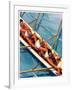 "Scullers,"June 25, 1938-Michael Dolas-Framed Giclee Print