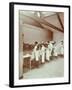 Scullery Practice, Sailors Home School of Nautical Cookery, London, 1907-null-Framed Photographic Print