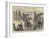 Sculling-Match on the Thames for the Championship of the World, the Race at Barnes Railway-Bridge-null-Framed Giclee Print