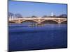 Sculling on the Charles River, Harvard University, Cambridge, Massachusetts-Rob Tilley-Mounted Photographic Print